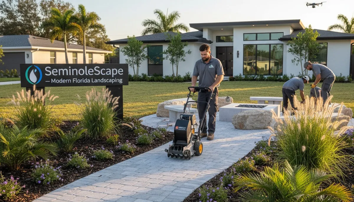 Landscaping service in Clearwater, FL for lawn care and yard maintenance
